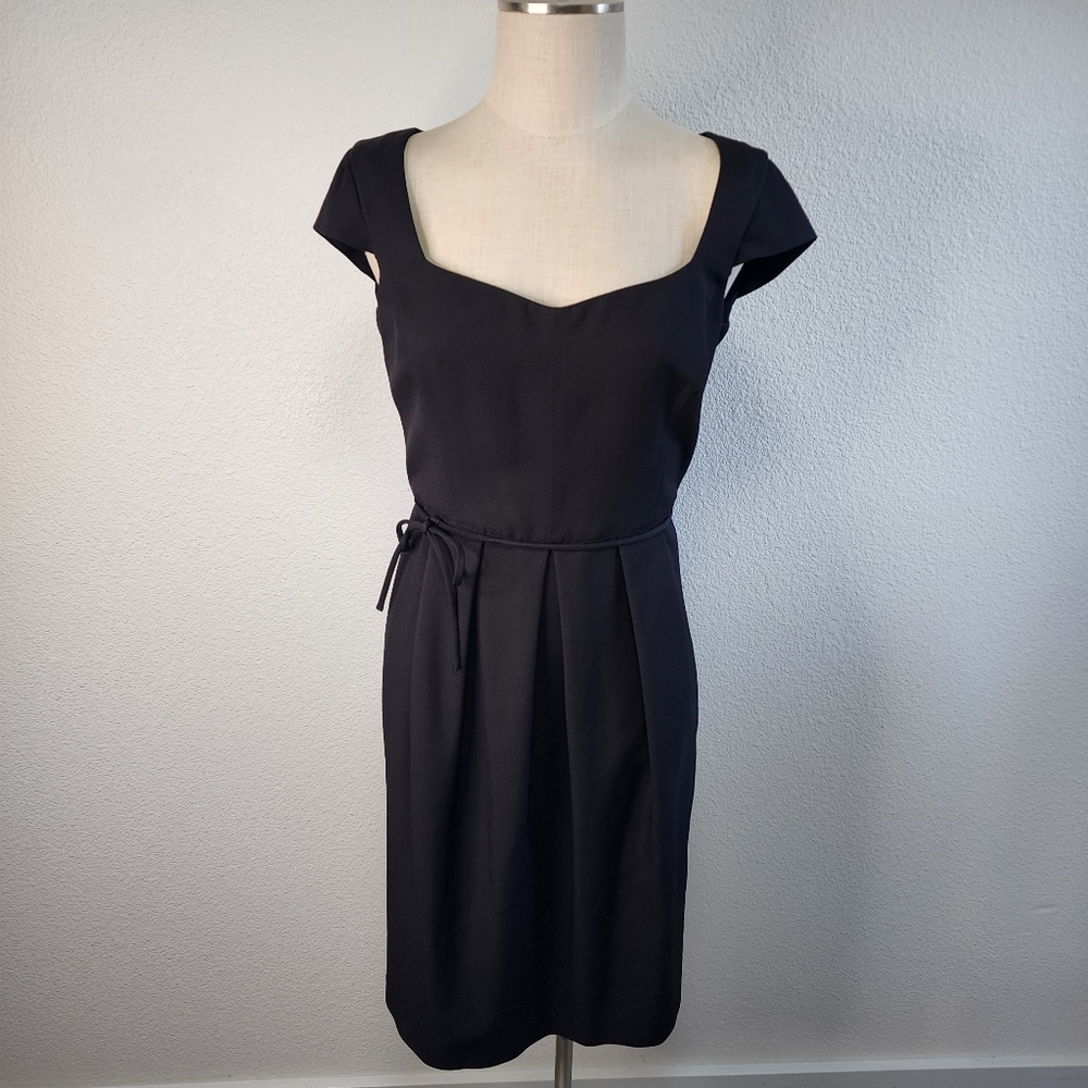 ARMANI COLLEZIONI Made In Italy Black Classic Cocktail Dress 8 - Picture 13 of 16
